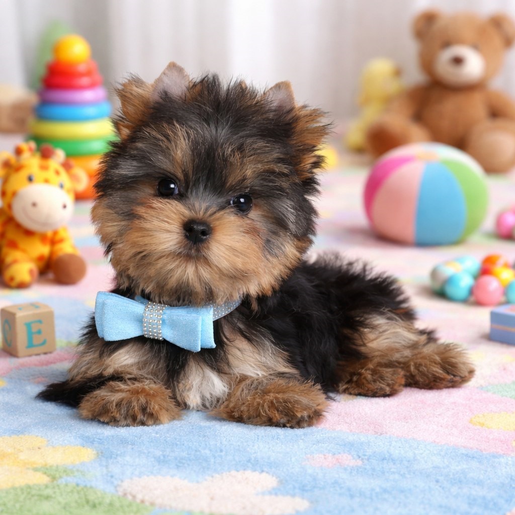 Мальчик Йоркширского терьера